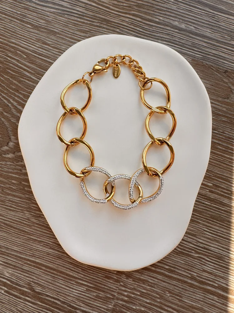 chunky Βραχιόλι με στρας