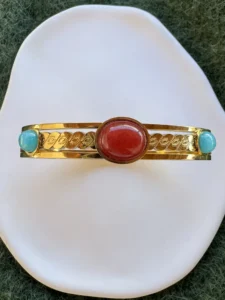 Βραχιόλι cuff με Πέτρες