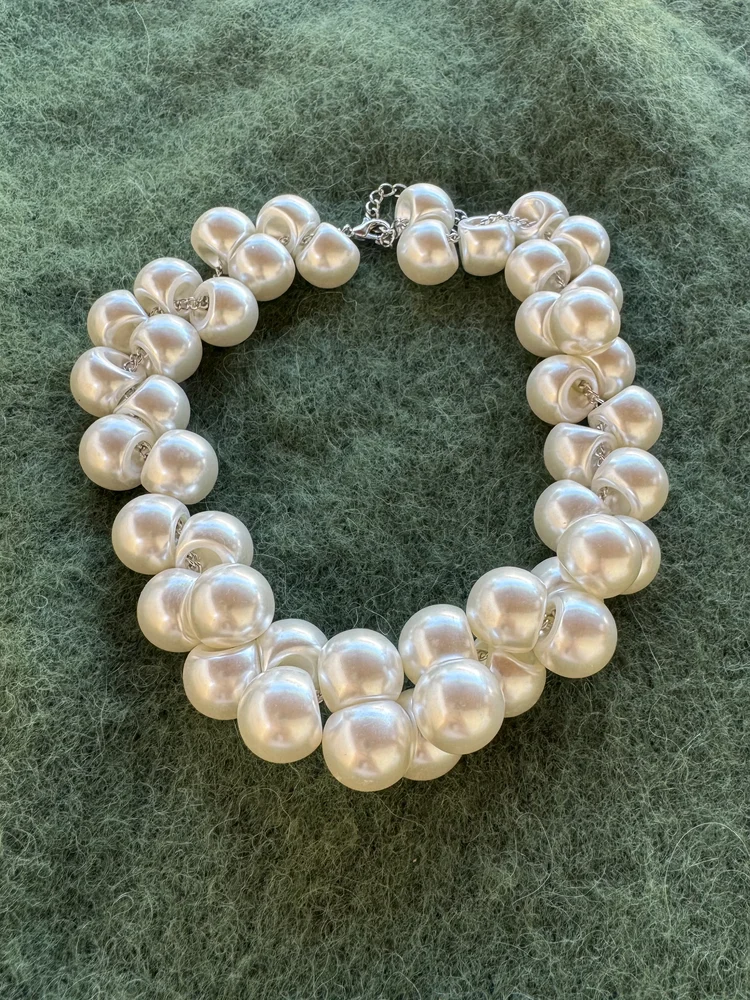 glamour choker με Πέρλες