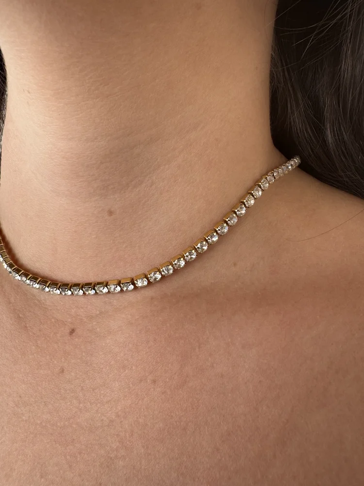 Χρυσό Κολιέ riviera