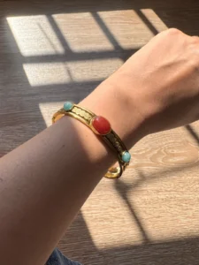 Βραχιόλι cuff με Πέτρες