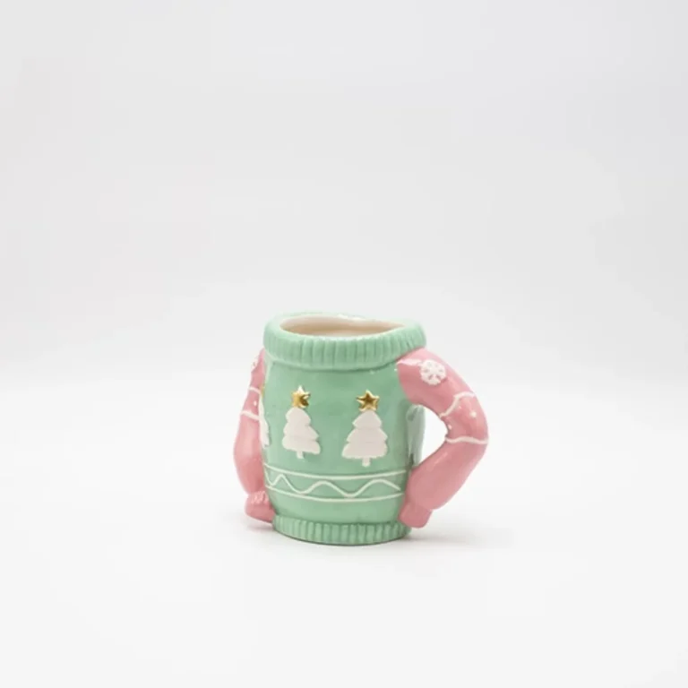 Κούπα Πουλόβερ με Χρυσά Δεντράκια